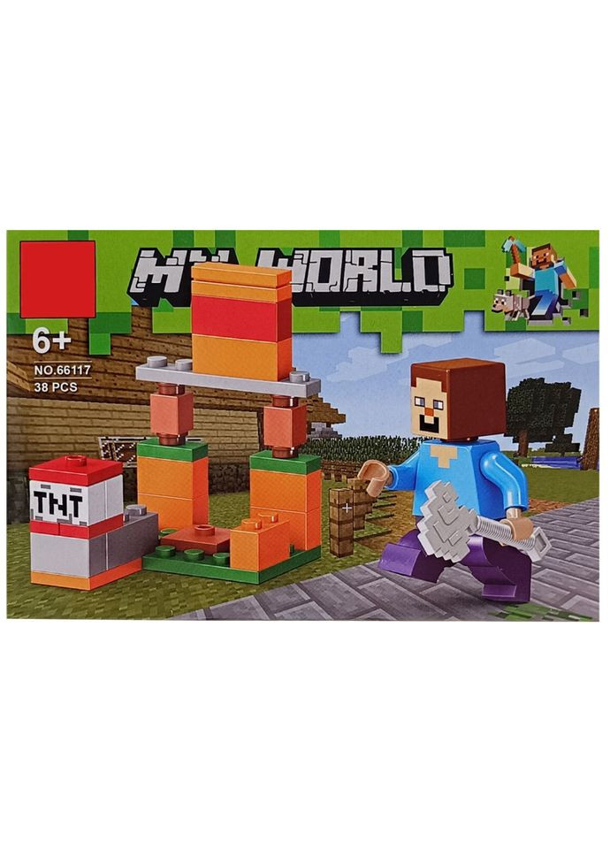Конструктор дитячий "Minecraft" 66117-2, 39 деталей Bambi (334255845)