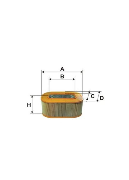 Фильтр воздушный WIX Filters (354757066)