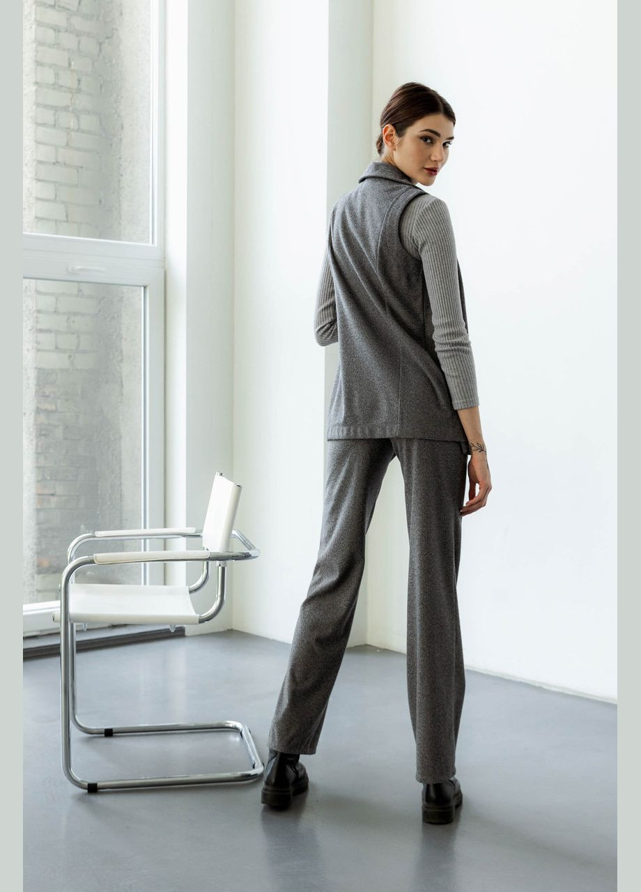 Сірий жилет с поясом Seventeen (345707923)