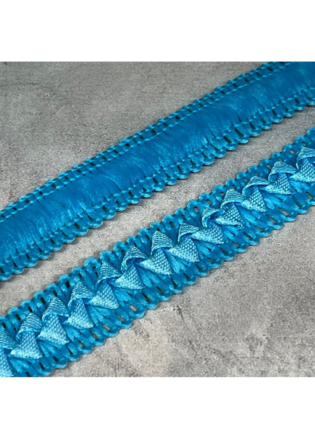 Тесьма "Самоса", ширина 1,8 см, цвет голубой, арт 017838, 1 метр No Brand (319159022)