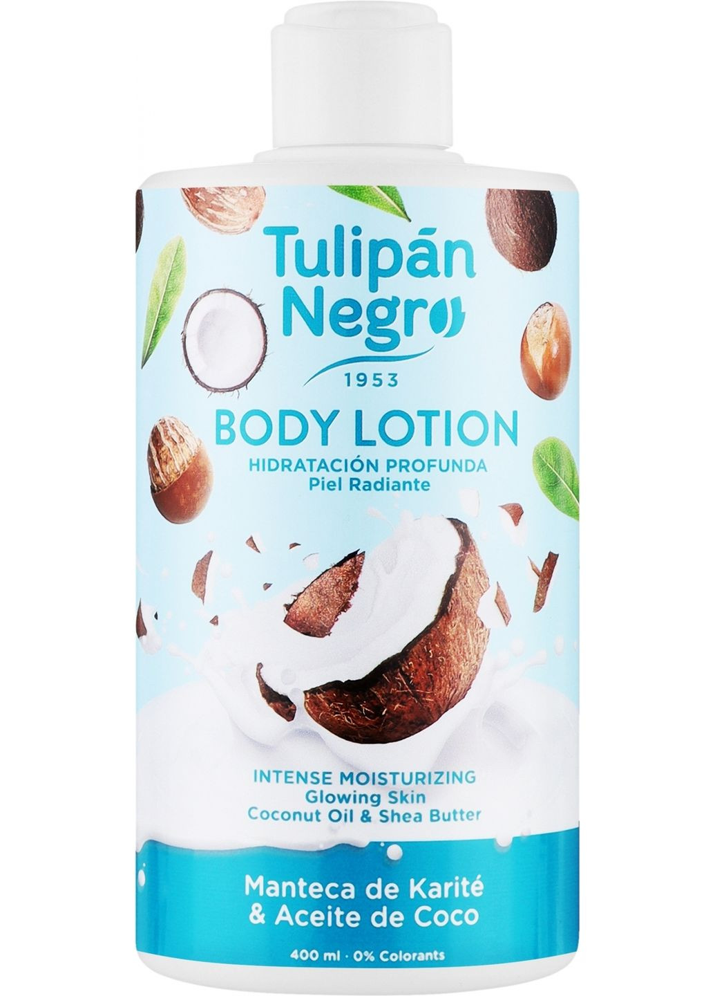 Лосьон для тела "Масло ши и кокоса" Shea Butter & Coconut Oil Body Lotion 400ml (1224883-31020536) Tulipan Negro (368643921)