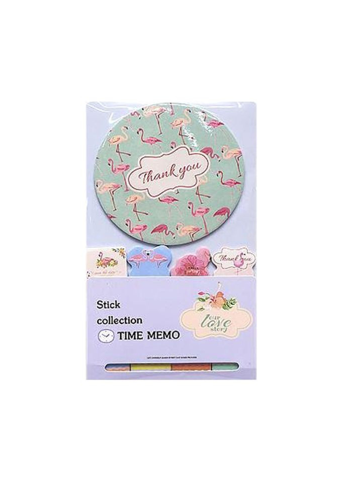 Паперові стікери Фламінго Bambi BLT-601-3 для нотаток No Brand (354756468)