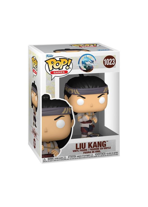 Фигурка Pop! Mortal Kombat 1 Liu Kang God of Fire: Смертельная битва (Мортал комбат 1) Лю Кан Бог Огня Funko (344512764)