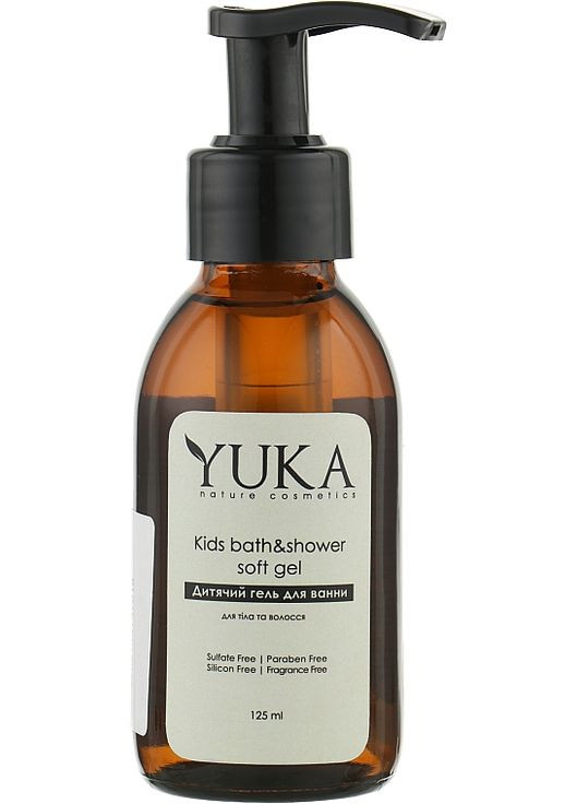 Дитячий гель для купання Kids Bath & Shower Soft Gel 125ml (914404-68953) Yuka (368644324)