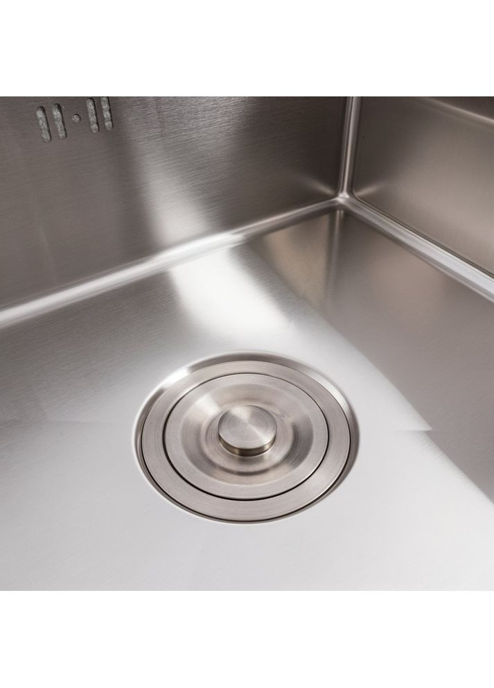 Кухонна мийка CM 50*50 прихована нержавійка Handmade (змішувач в комплекті) Valeso (353747057)