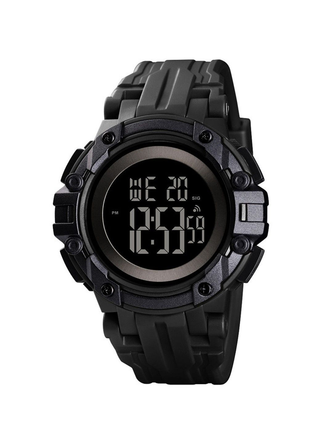 Чоловічий годинник 1545 Чорний циферблат Skmei (313653727)