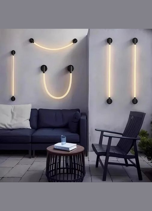 Бра LED 27387 Черный 7х10х80 см. Sunnysky (364493770)