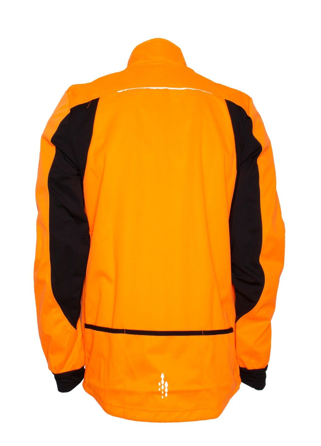 Оранжевая демисезонная велокуртка мужская softshell оранжевая Crivit