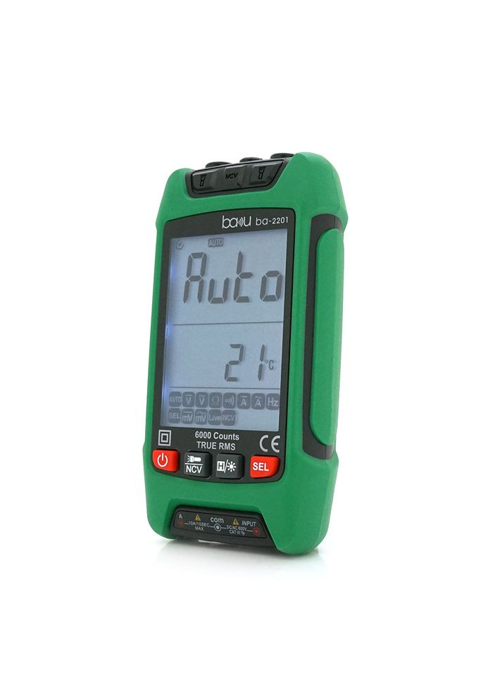 Мультиметр BAKKU Ba-2201 Вимірювання: V, A, R Baku (370619409)