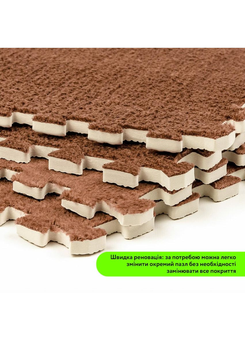 Пол-пазл плюшевый 30*30*1cm (D) SW-00002082 Sticker Wall (300241496)