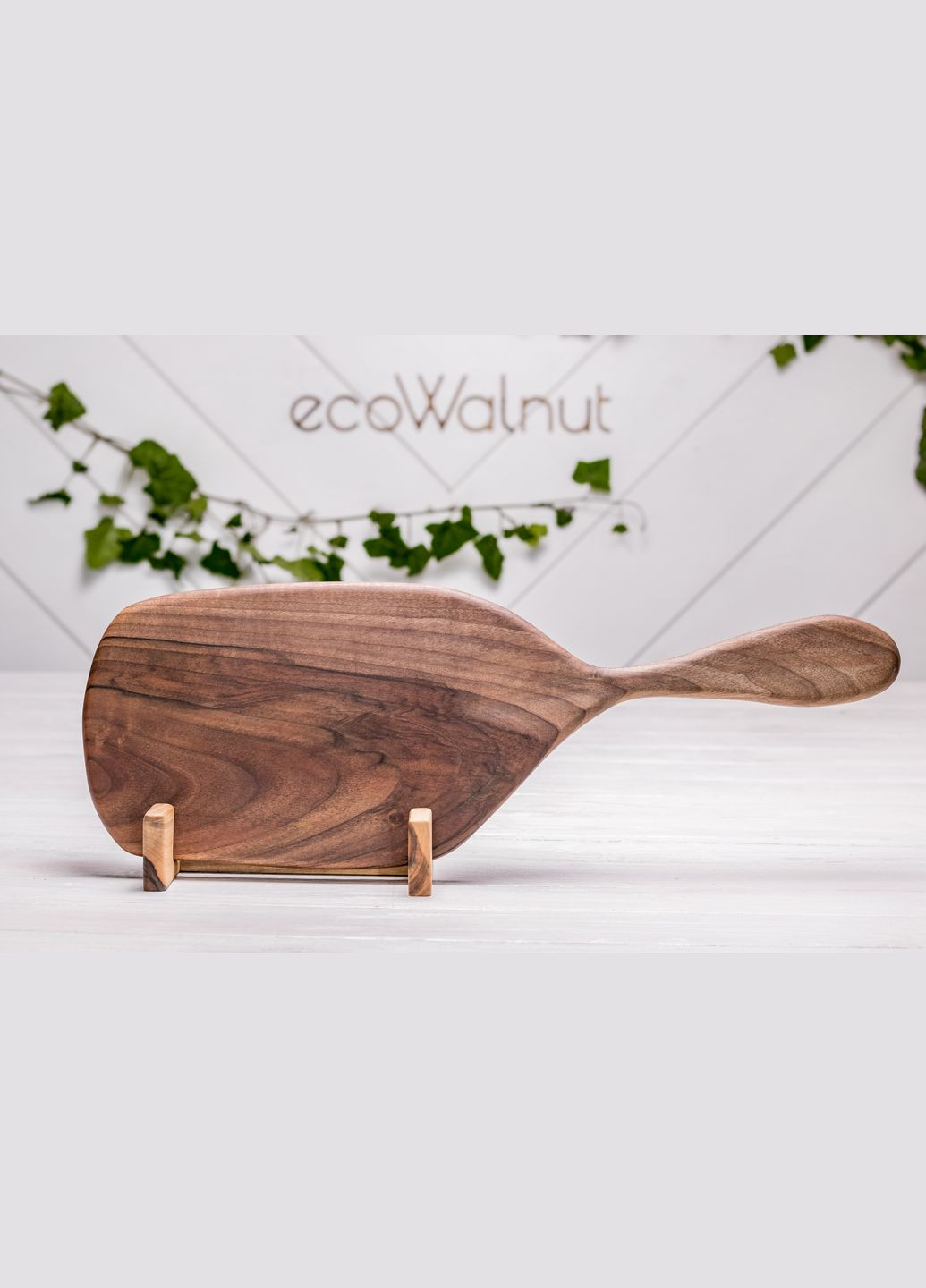Дощечка горіхова «Весло» M Дошка для нарізки EcoWalnut (295266092)