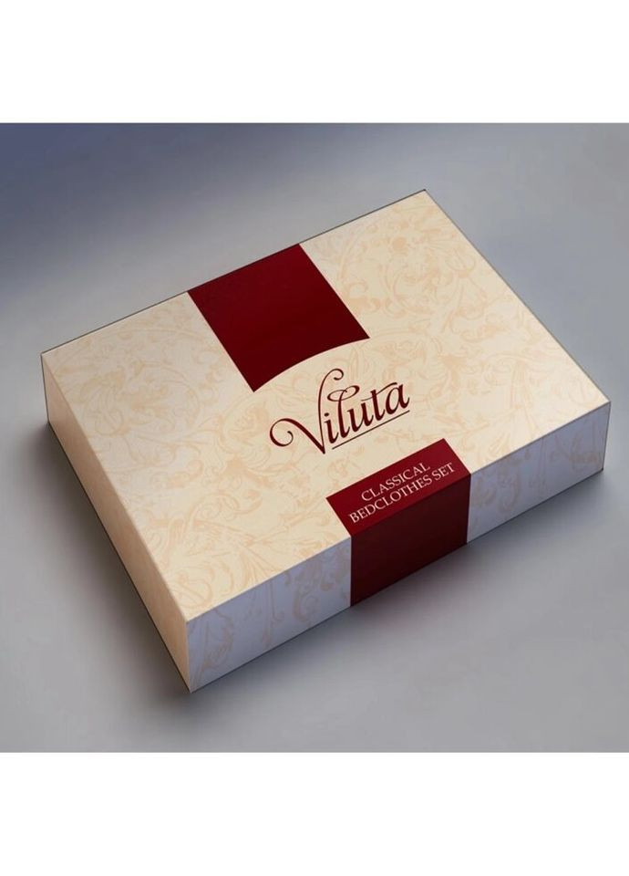Постільна білизна євро Сатин Twill 537-E 220х200 см Viluta (327791722)