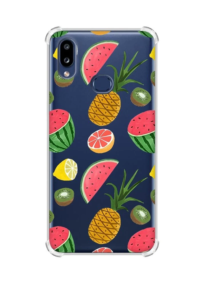 Чехол с утолщенными углами на Samsung Galaxy A10s (A107):: Фруктовый микс (принт 347) Creative (360668130)