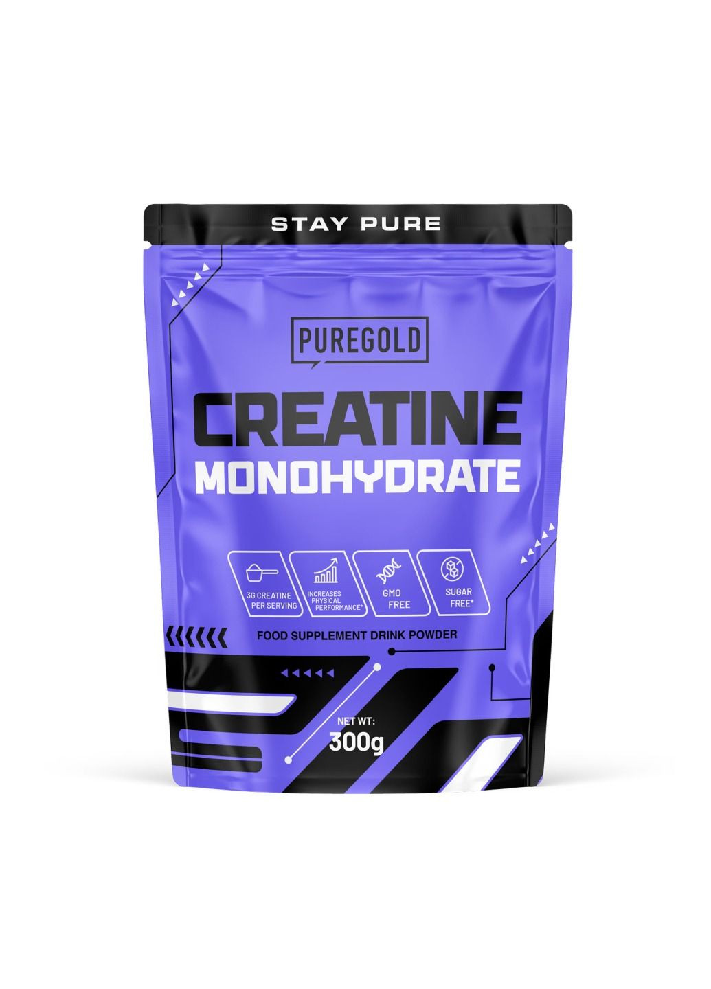 Креатин Creatine Monohydrate - 300g Cherry Lime Pure Gold Protein (364201723)