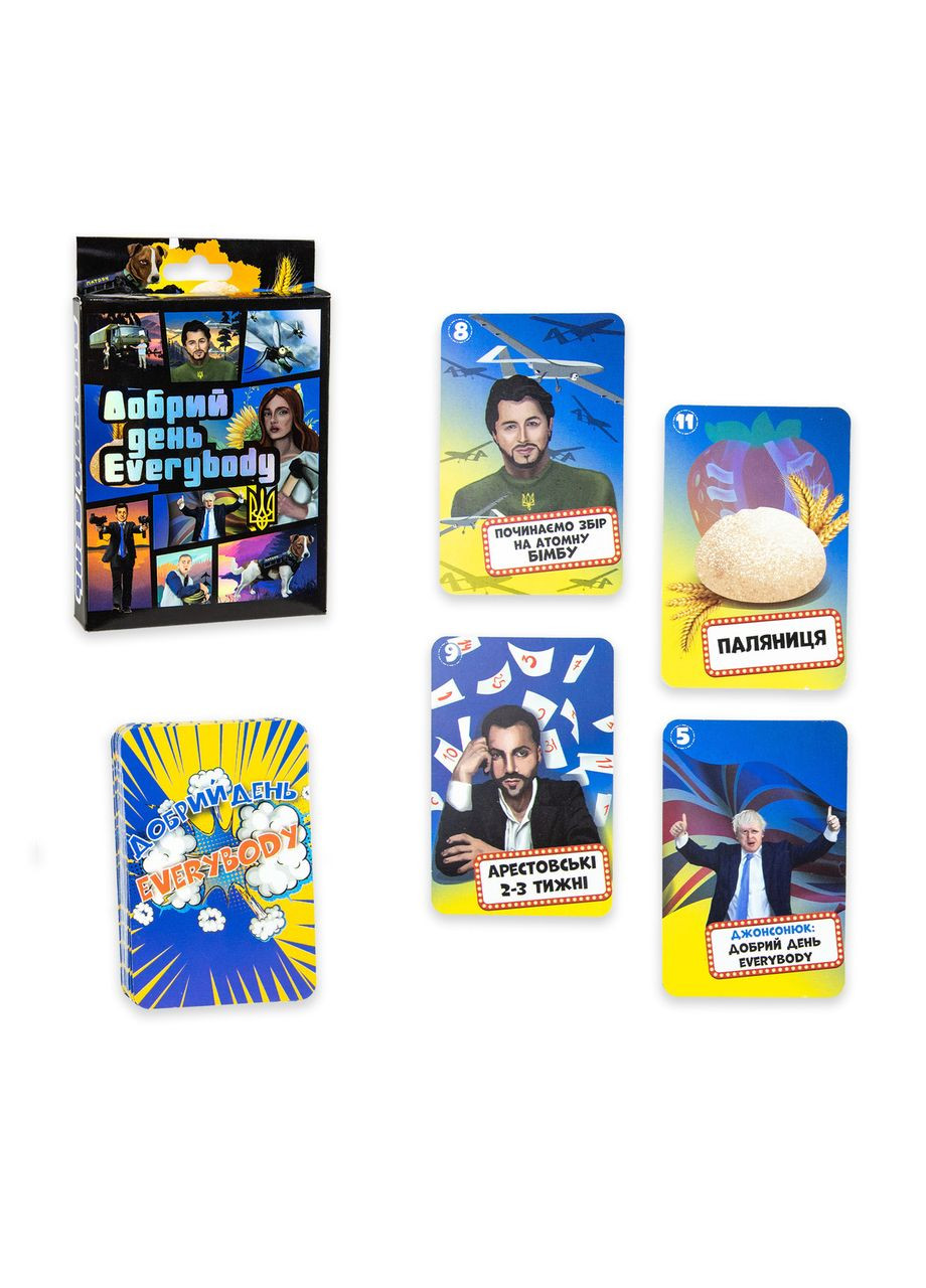 Карткова гра для підлітків 15+ на тему російсько-української війни картонна розвивальна Strateg (362428238)