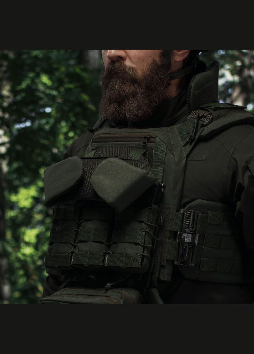 Баллистическая защита шеи Gen 1 (и верхней части спины) 1-го класса. Олива Ukrarmor (334256160)