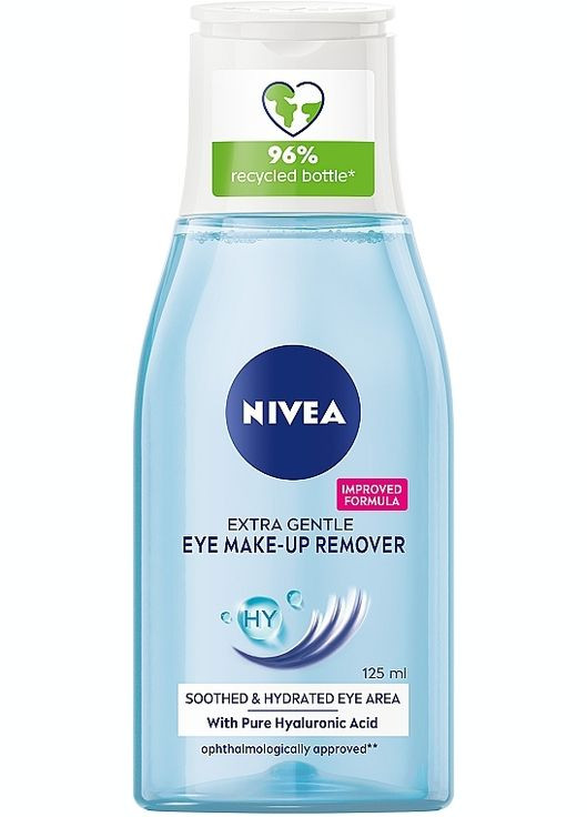 Нежное средство для удаления макияжа глаз Extra Gentle Eye Make-Up Remover 125ml. Nivea (368647335)