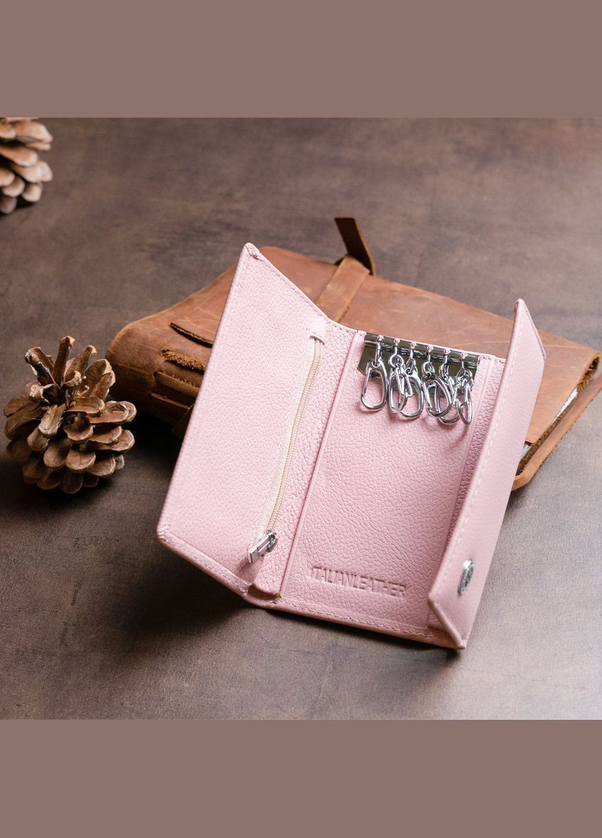 Ключниця-гаманець жіноча рожева 19227 st leather (362418482)