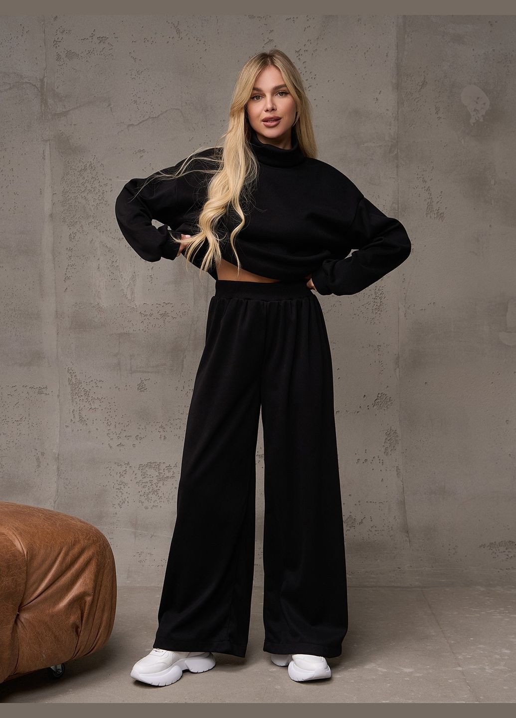 Зручний ангоровий костюм із високим горлом No Brand (311948172)