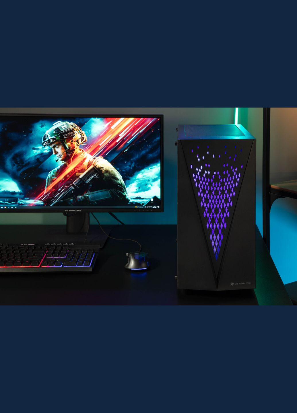 Комп’ютер персональний Complex Gaming Intel i5-13400F, 16Gb, F1TB, NVD4060-8, B660, G2055, 600W, FreeDos 2E Gaming (316391575)