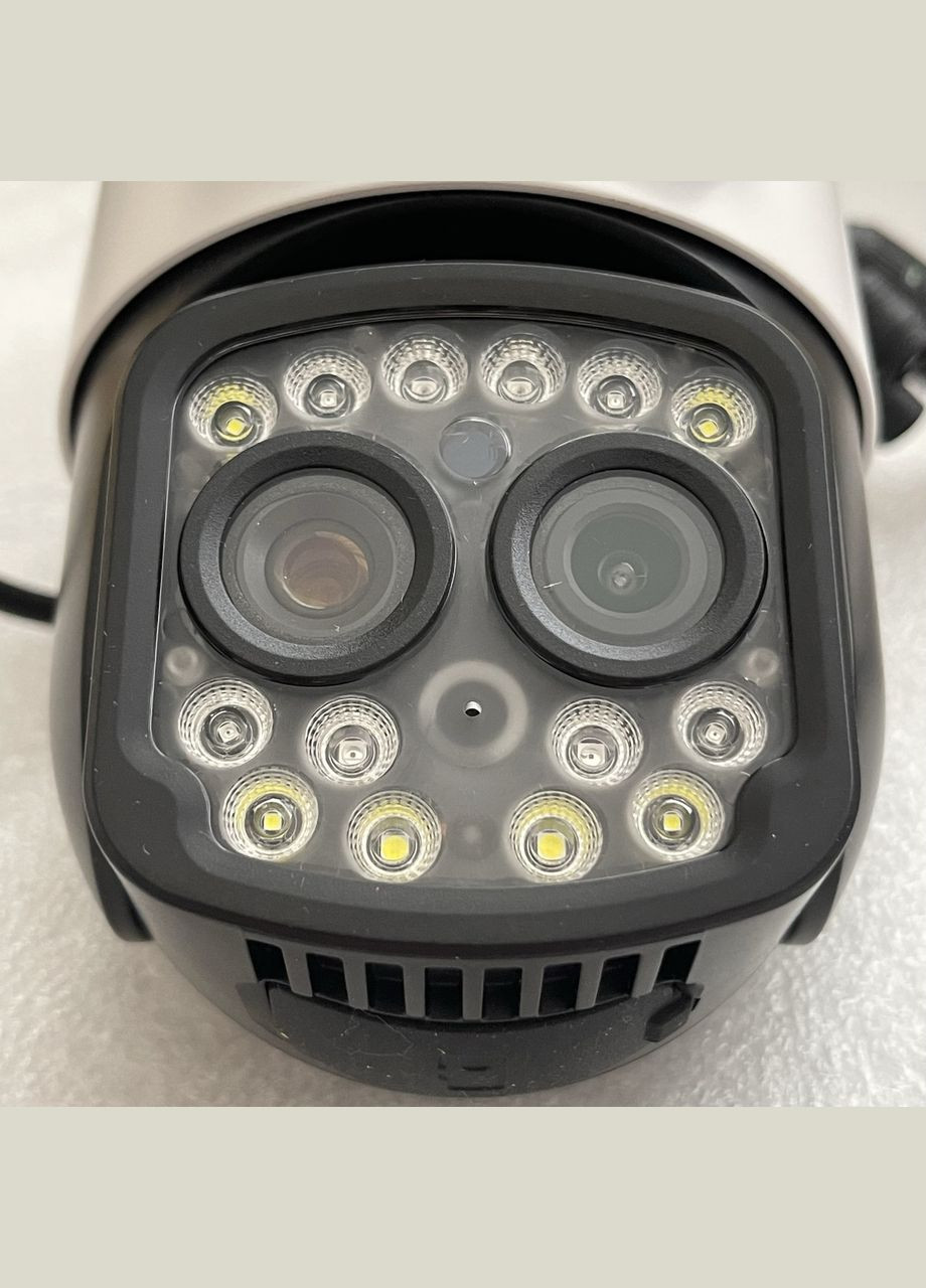 Камера відеонагляду HD WIFI DJH M12 20D три об'єктива Звукова Світлова сигналізація UKC (300100556)