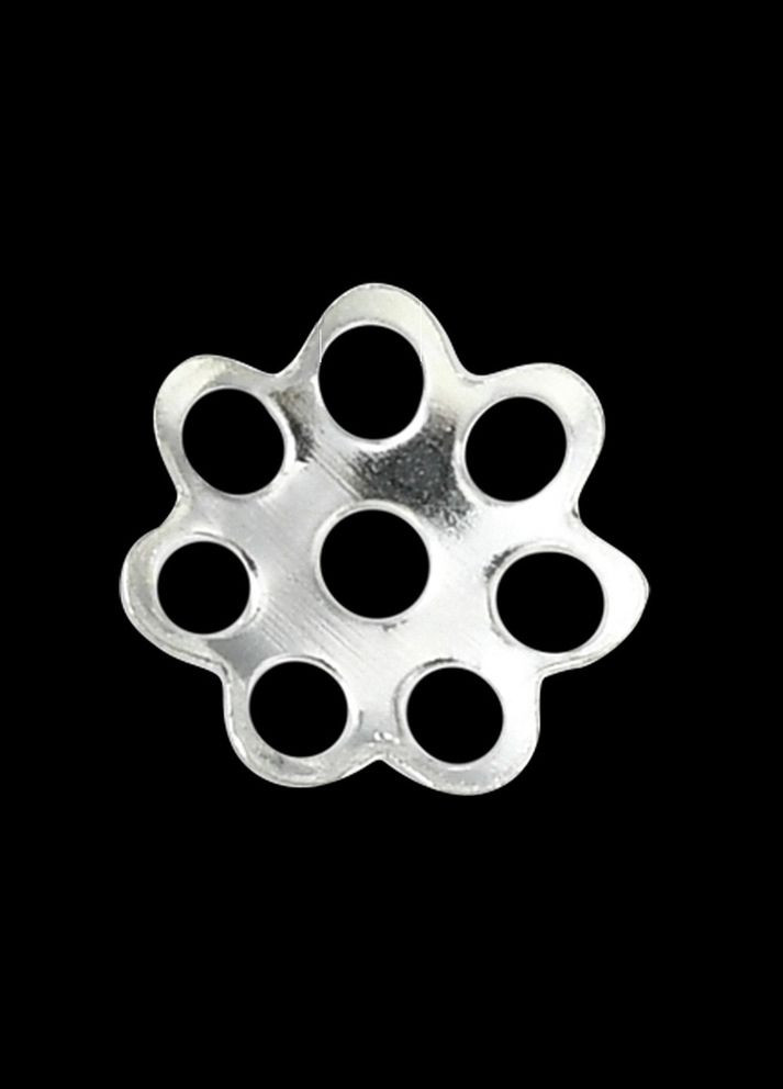 Шапочки для бусин Обниматель для бусины цветок с отверстиями 6 мм YW0001-70S Finding (338434405)