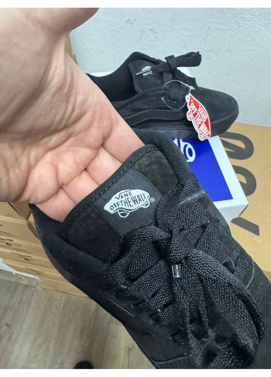 КРОССОВКИ ЖЕНСКИЕ VANS KNU SCHOOL PLATFORM TOTAL BLACK ВАНС КНУ СКУЛ ЧЕРНЫЕ No Brand чёрные демисезоны (391946315)