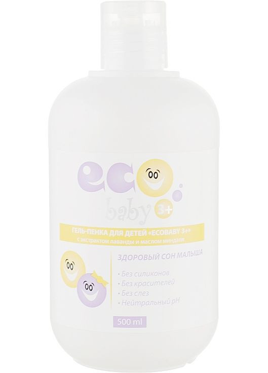 Гель-пінка для дітей Eco Baby 3+ 500ml (193851-21140) Acme Color (368630741)