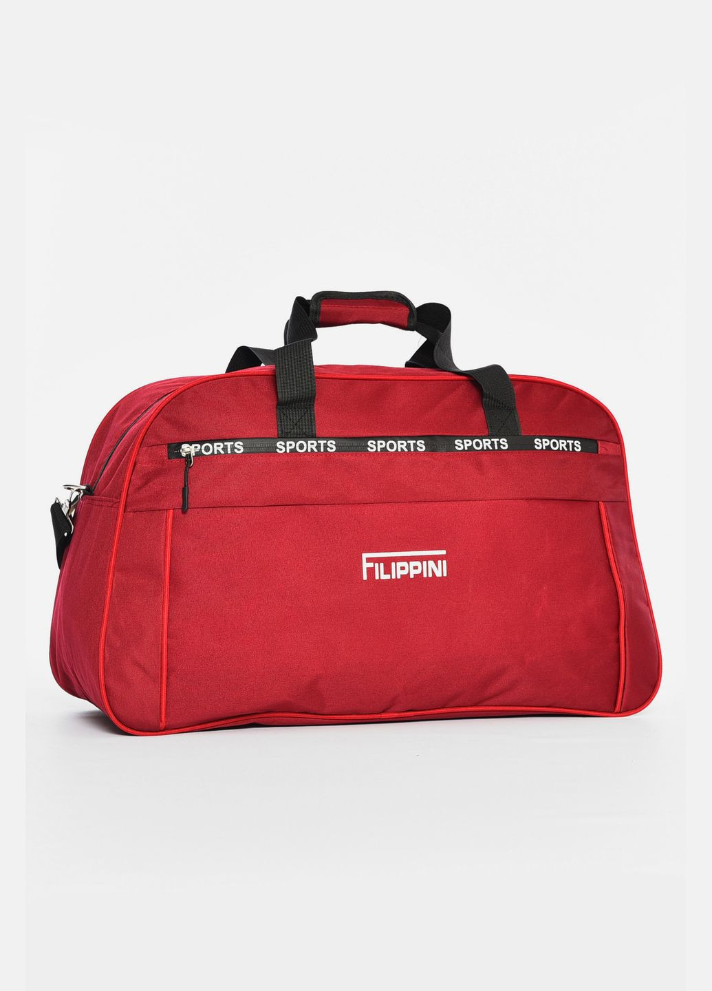 Сумка дорожня унісекс червоного кольору Let's Shop (311503926)