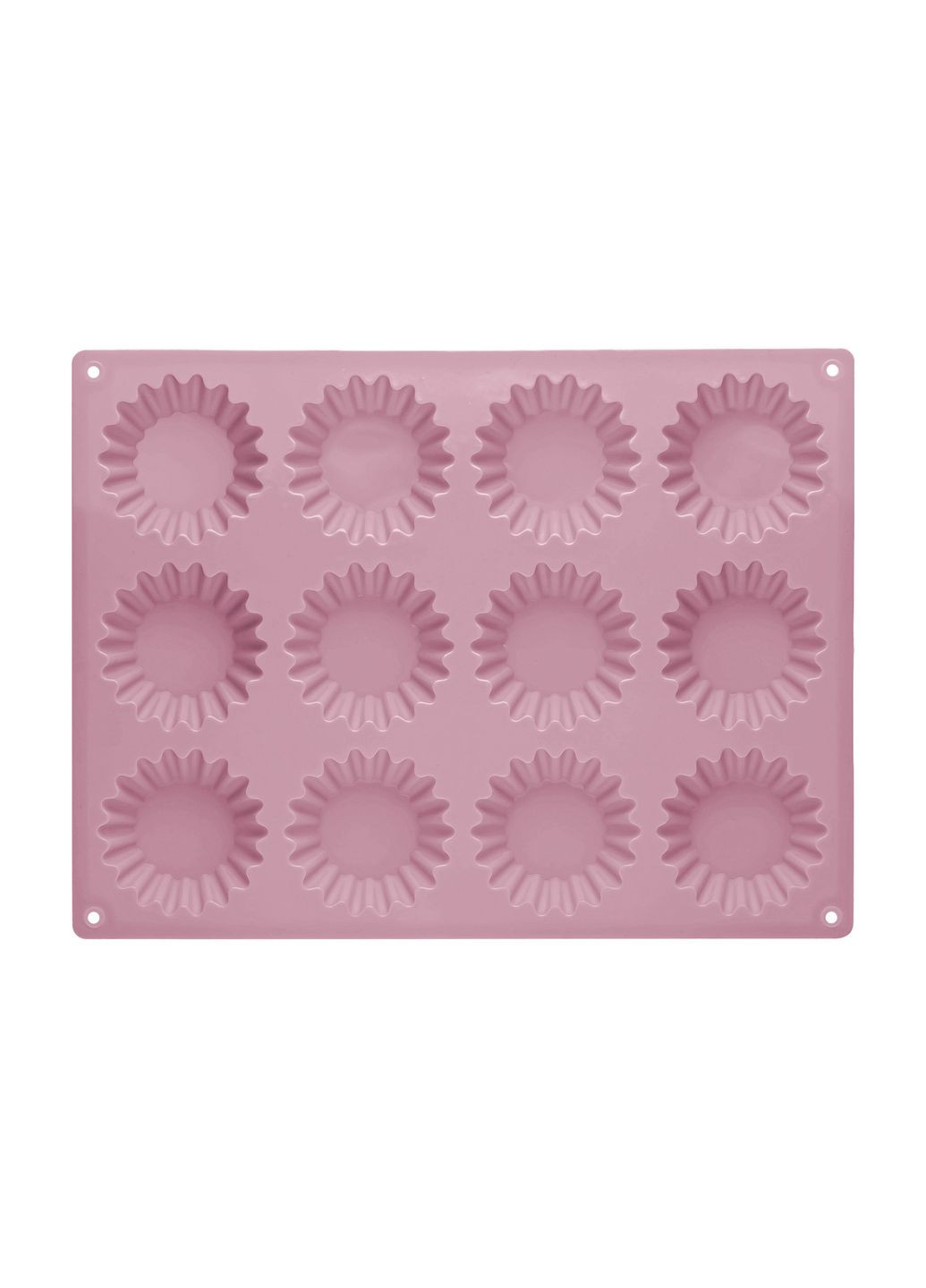 Форма силиконовая на планшете для выпечки кексов и маффинов на 12 ячеек 28x21.5 см A-Plus (323002930)