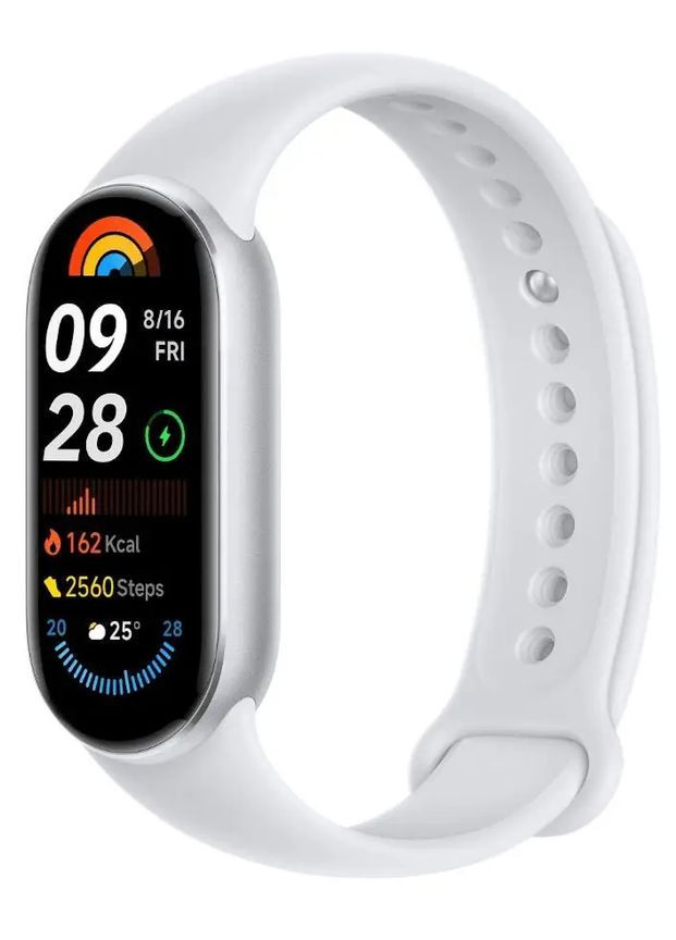 Фитнес-браслет Mi Band 9 серебристый Xiaomi (301406822)