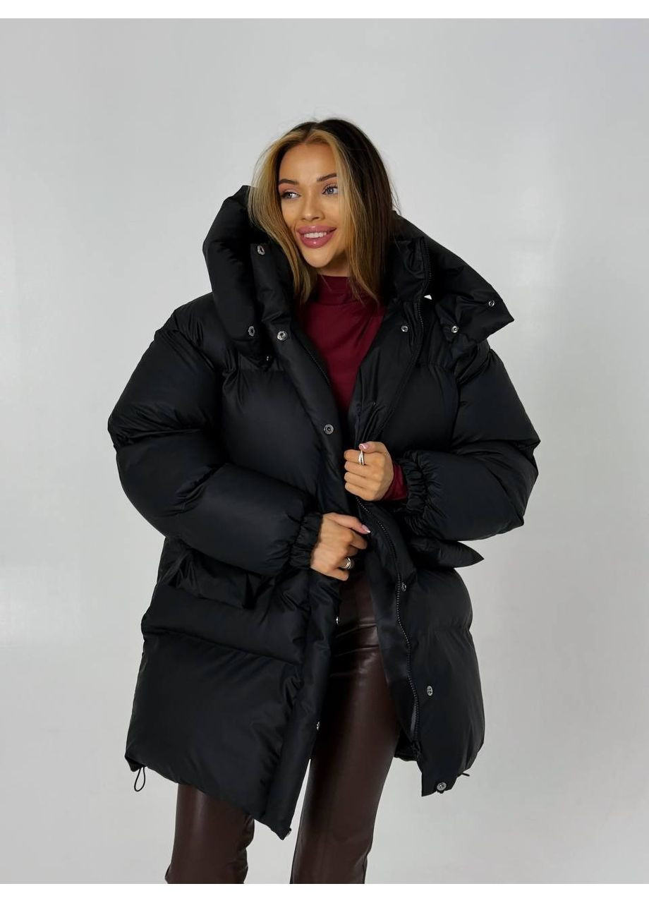 Черный зимний Пуховик milirud