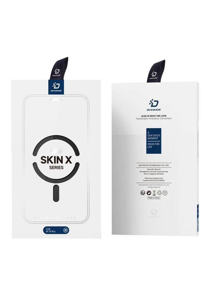 Чехол-книжка Dux Ducis Skin X Pro with MagSafe для iPhone 14 Pro Blue No Brand (391205408)