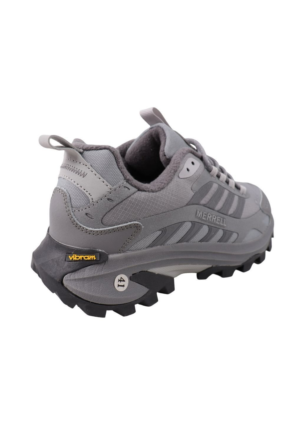 Серые кроссовки мужские серые текстиль Merrell 48-25DK