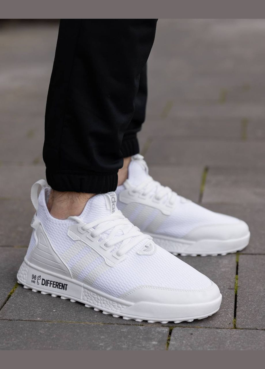 Белые демисезонные кроссовки мужские No Brand