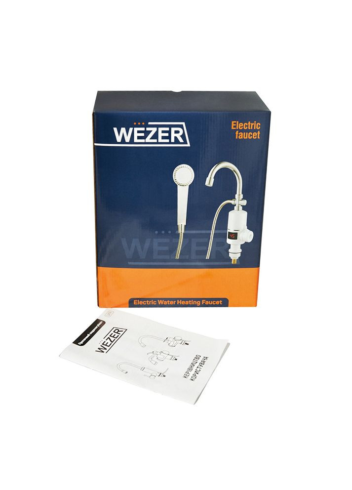 Електричний проточний водонагрівач Wezer (275335876)