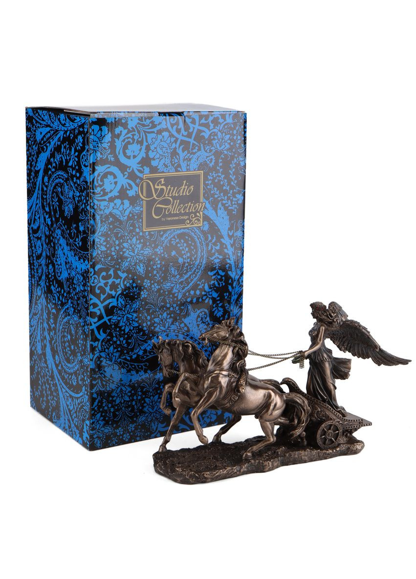 Статуетка Ніка в колісниці 29 см VERONESE ELISEY (366889094)