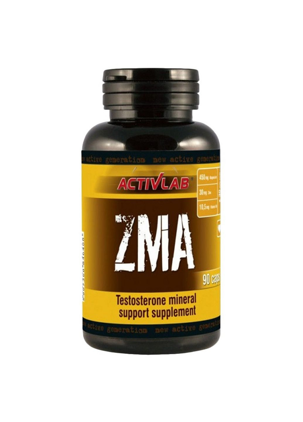Стимулятор тестостерону ZMA, 90 капсул ActivLab (293481498)