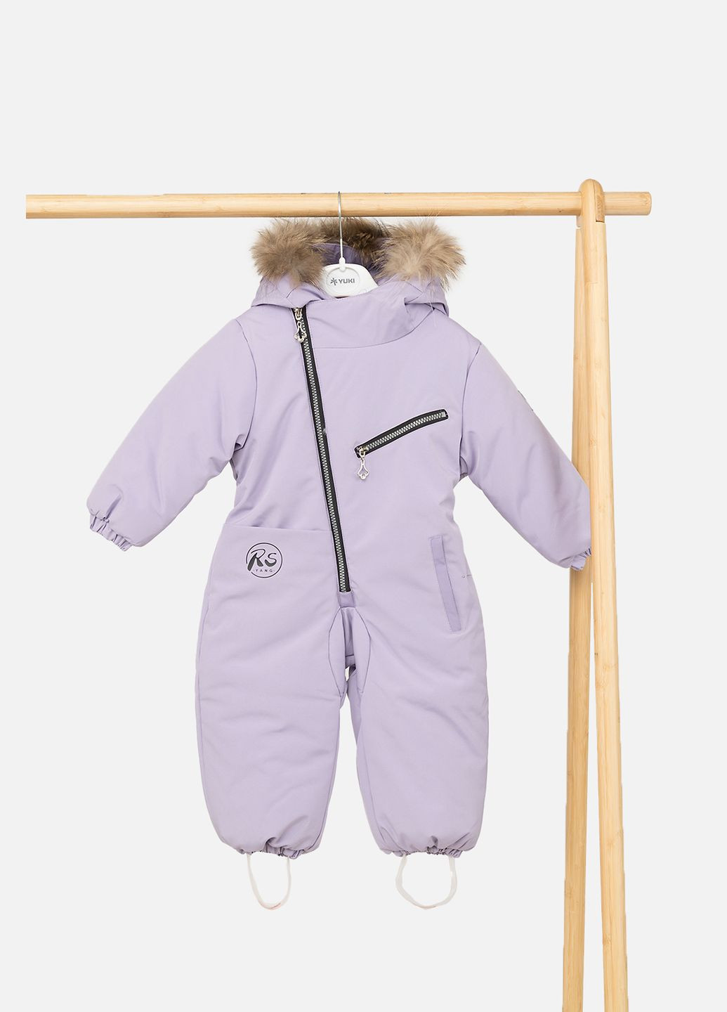 Комбинезон утепленный для девочки цвет сиреневый ЦБ-00254769 Risingsunsoar (300359790)