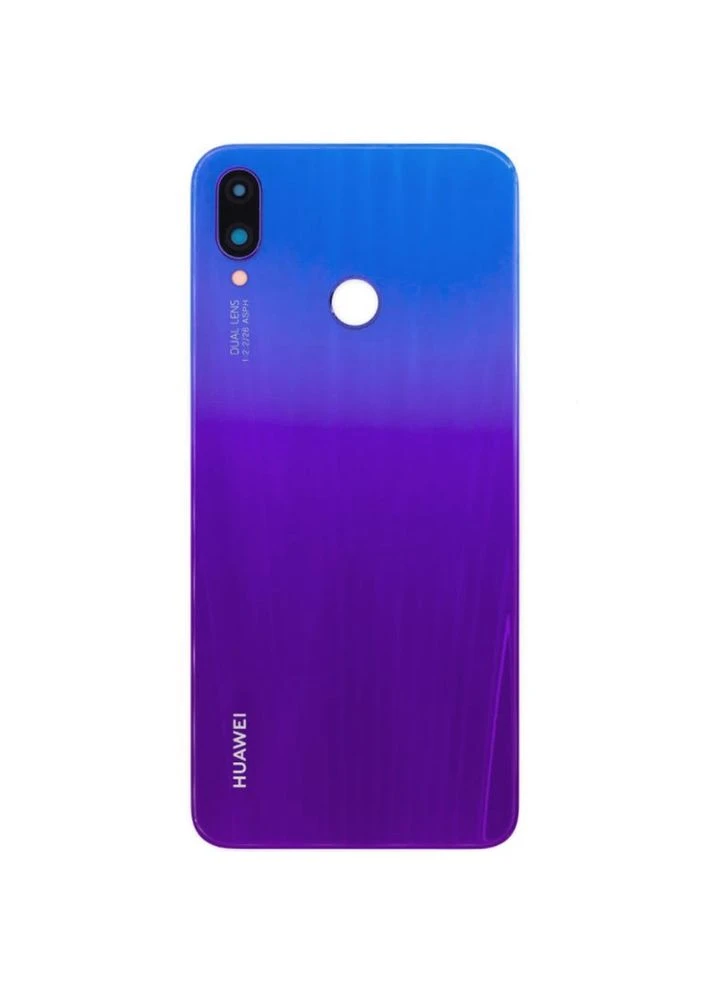 Задня кришка P Smart Plus 2018/ Nova 3i iris purple (зі склом камери) (Original PRC) Huawei (400064083)