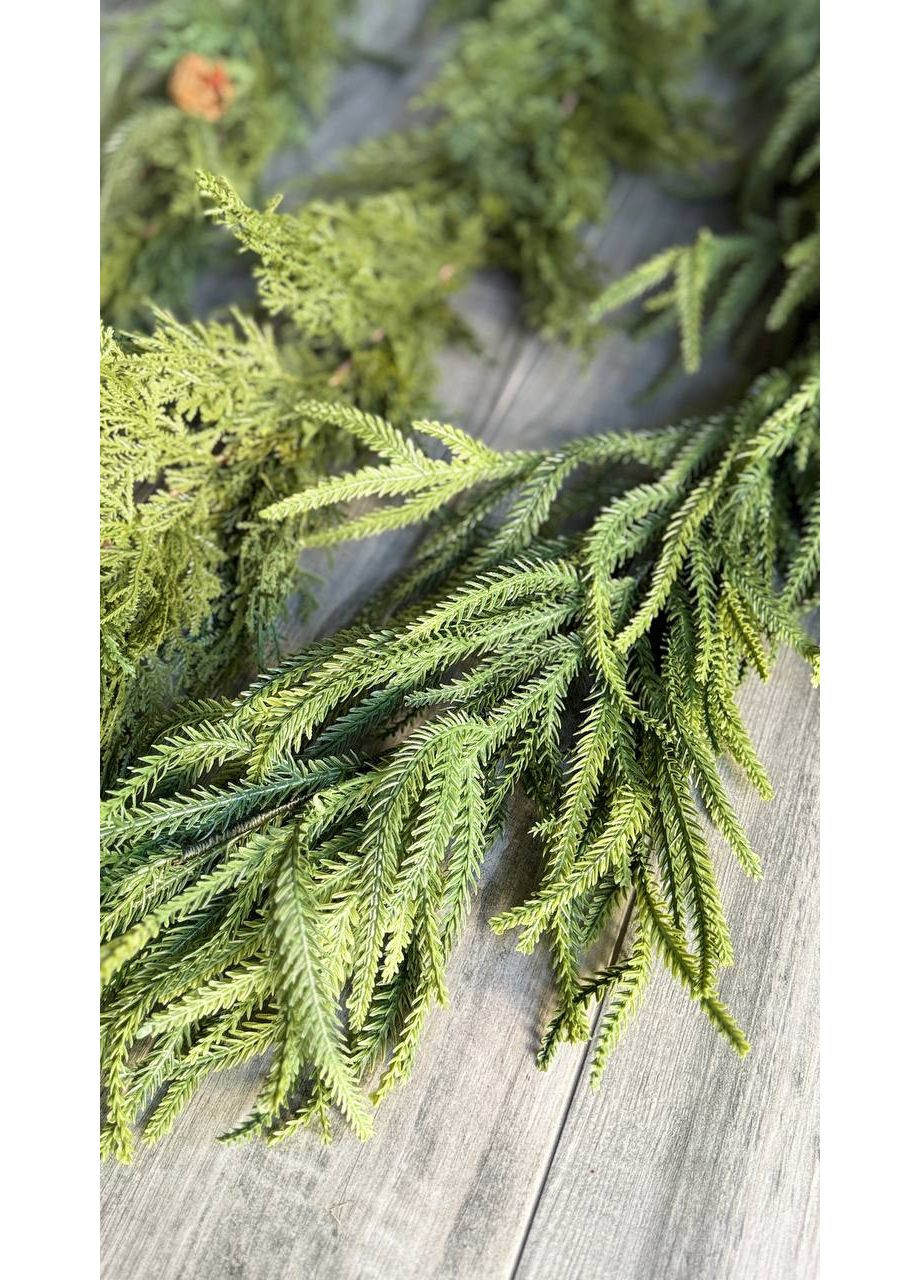 Декоративний вінок з декором з червоних ягід, 50см Home Decor (355335742)