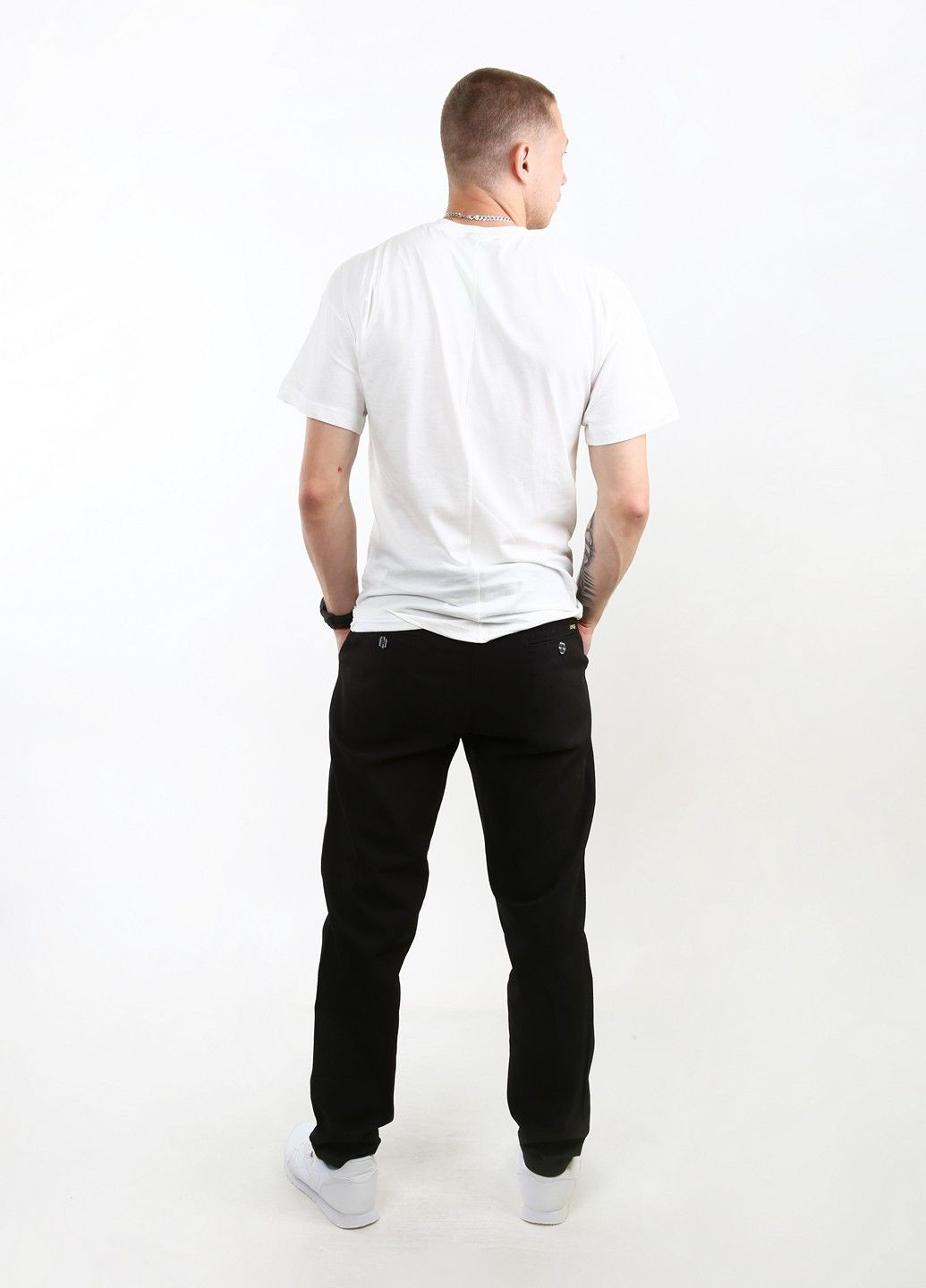 Черные демисезонные брюки Mtp