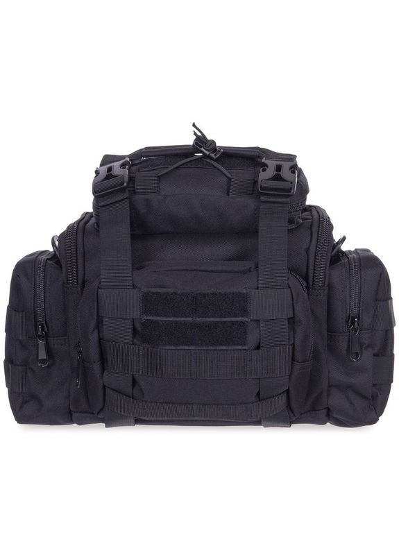 Результат тактический (нейлон, оксфорд 900D, раствор 30x10x22см, 6л, Черный) (TY-09_Черный) SILVER KNIGHT (361436406)