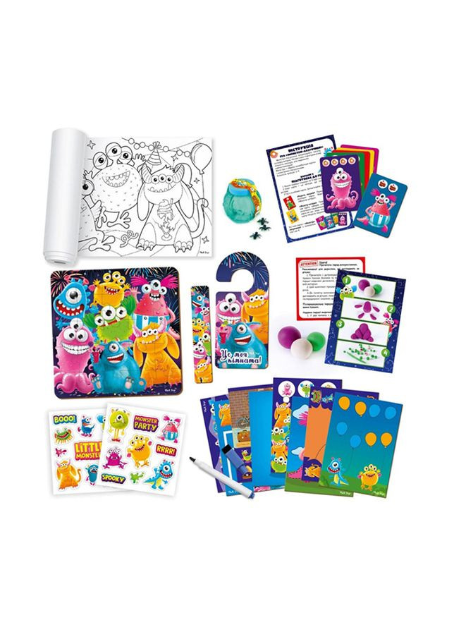 Игра настольная "Пакет сюрпризов. Монстер пати" цвет разноцветный ЦБ-00184176 Vladi toys (297060064)