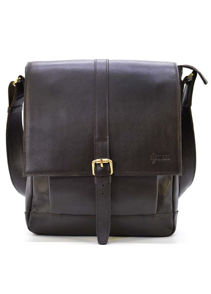 Мужская кожаная сумка через плечо GC-1811-4lx коричневая TARWA (362043615)