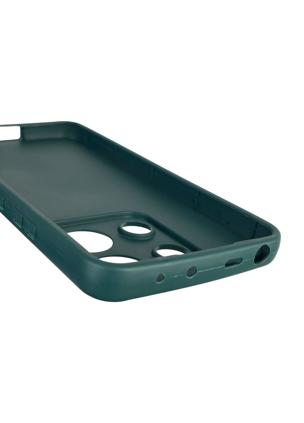 Чохол силіконовий Soft Touch для Redmi Note 13 4G темно-зелений (Повний захист камери) Xiaomi (366390629)