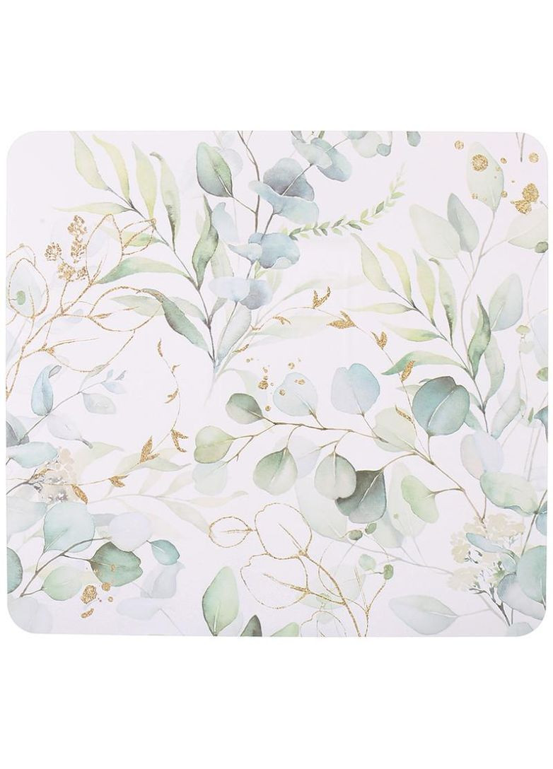 Набір сервірувальних серветок 12 штук Floral підтарельник поліпропілен для столу плейсмат 28х30 см BonaDi (368990921)