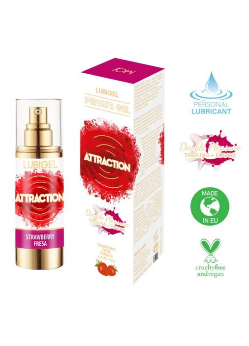 Лубрикант с эффектом вибрации клубника "Liquid vibrator Strawberry" (30 мл) MAI (313100343)