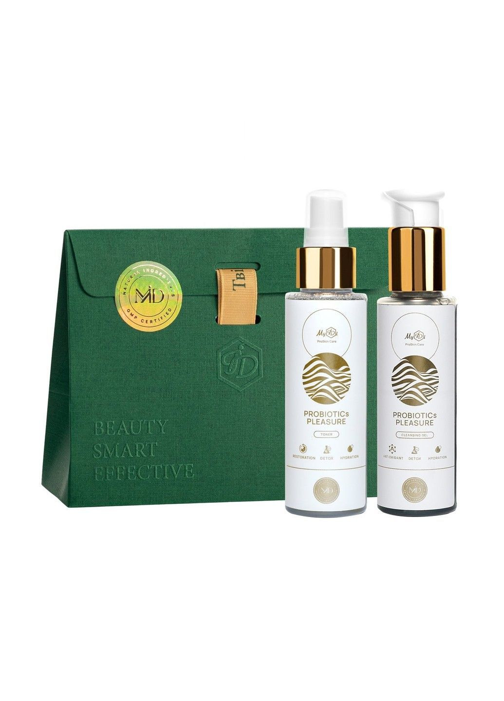 MyIDi Подарочный набор для ежедневной очистки с пробиотиками Everyday cleansing SET PROBIOTICs PLEASURE — Крем, Украина (364686435)