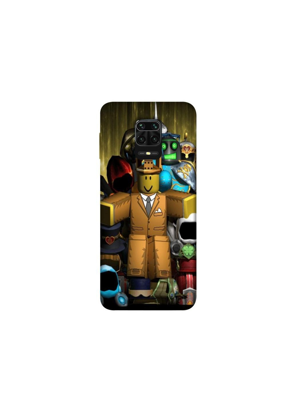 Чехол на Xiaomi Redmi Note 9s / Note 9 Pro / Note 9 Pro Max Roblox Gamer Frontalka (356088624)